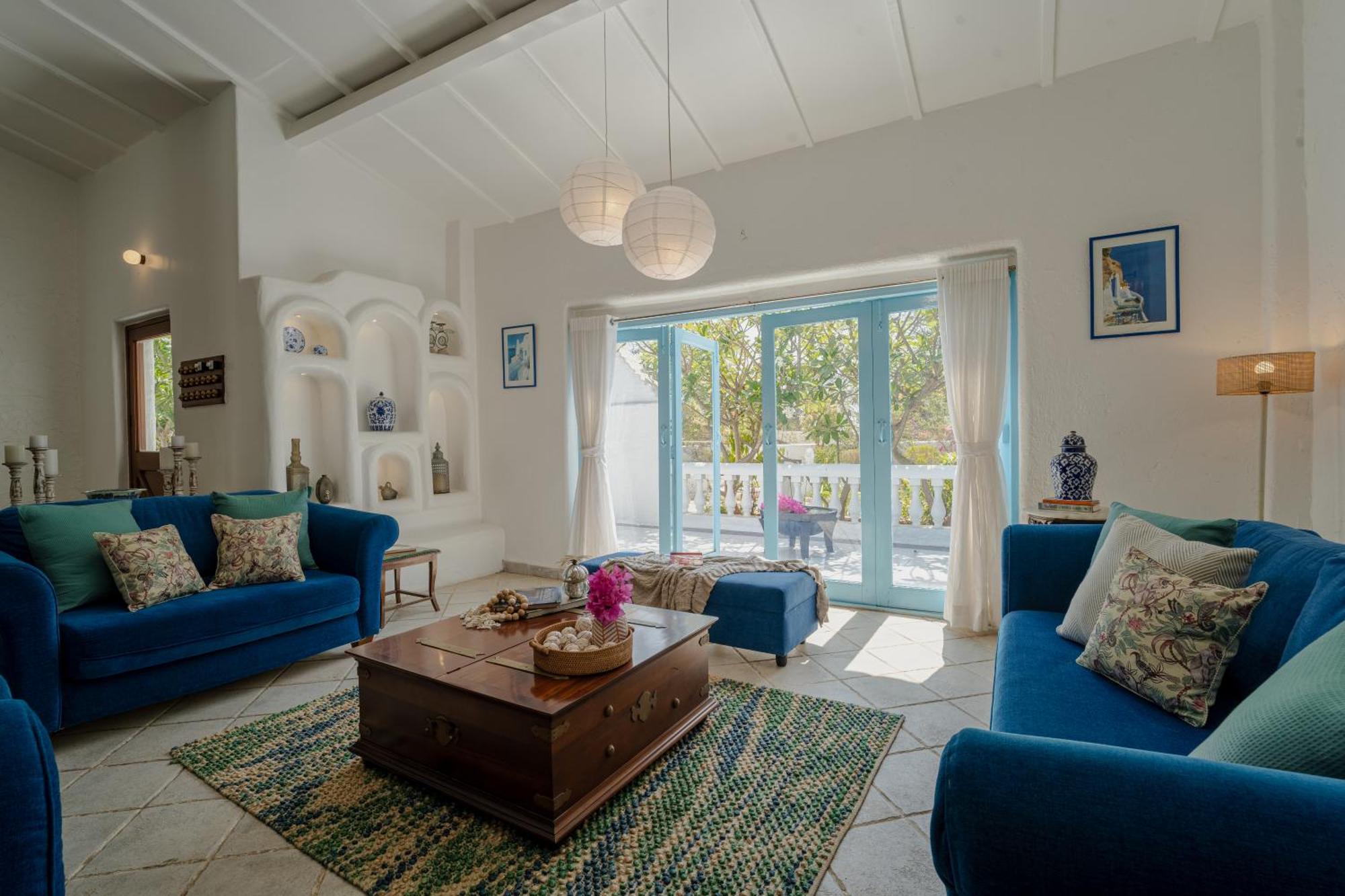 Lohonostays Villa Santorini Alibág Kültér fotó