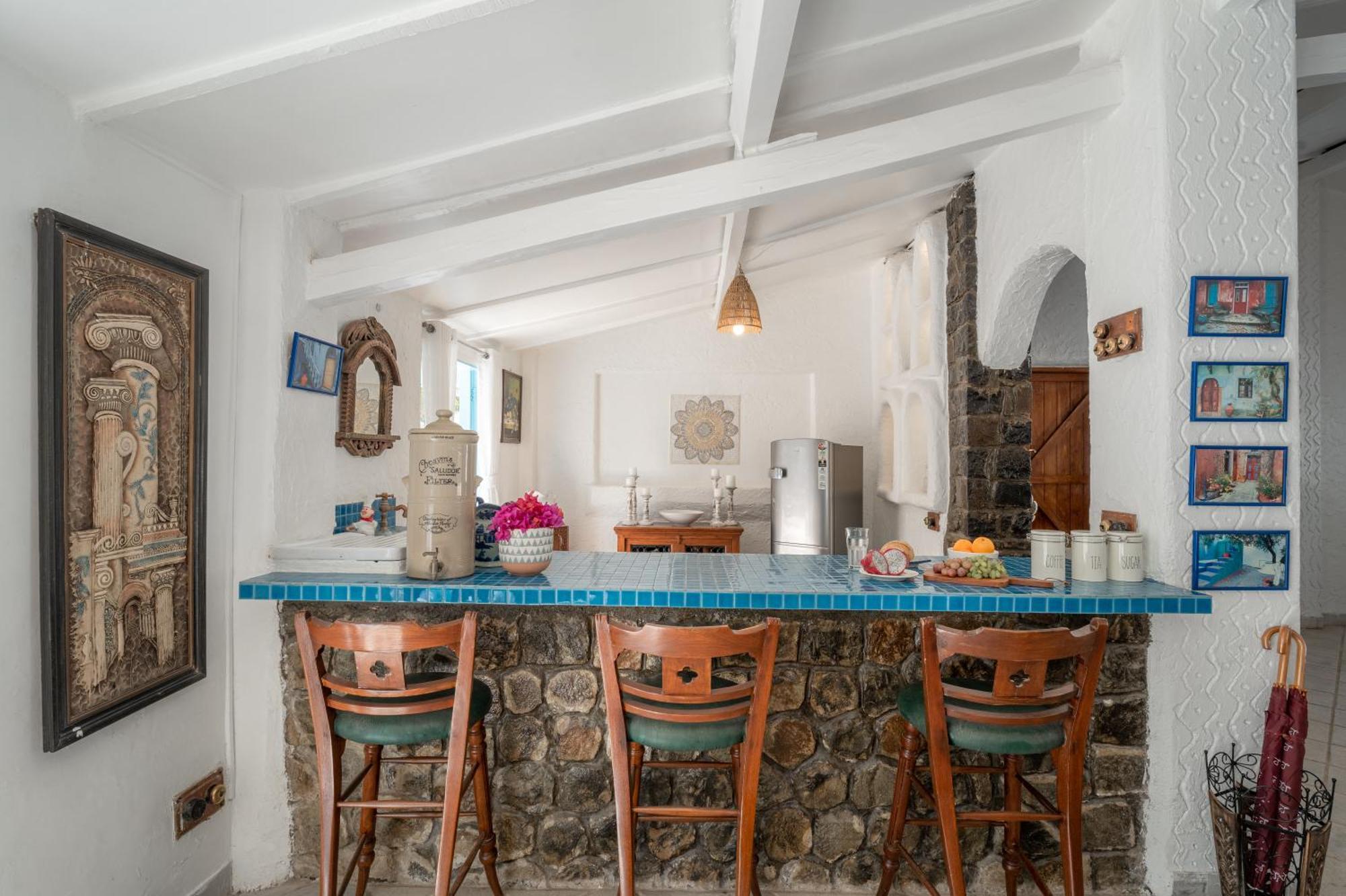 Lohonostays Villa Santorini Alibág Kültér fotó