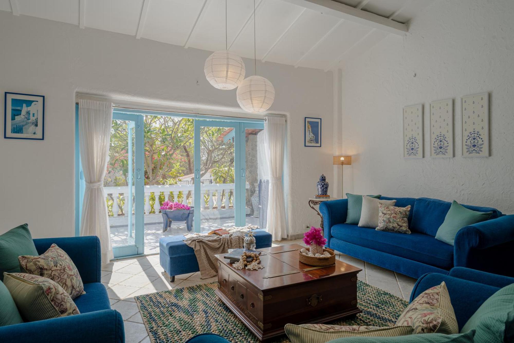 Lohonostays Villa Santorini Alibág Kültér fotó